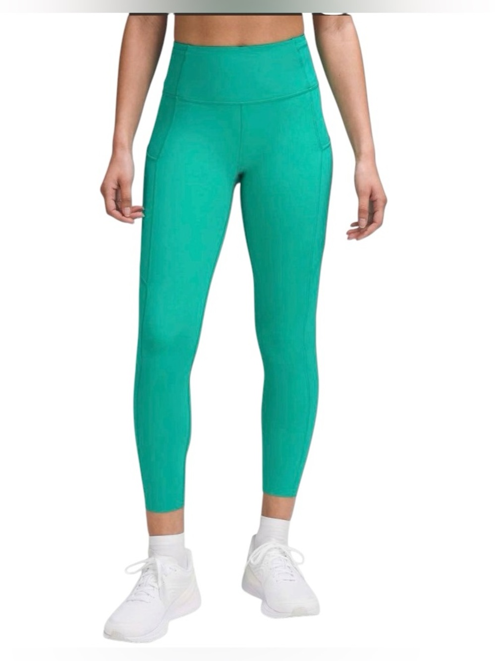 Lululemon - Fast and Free HR Tight 25" - Women's Size 8 - Maldives Green NWT